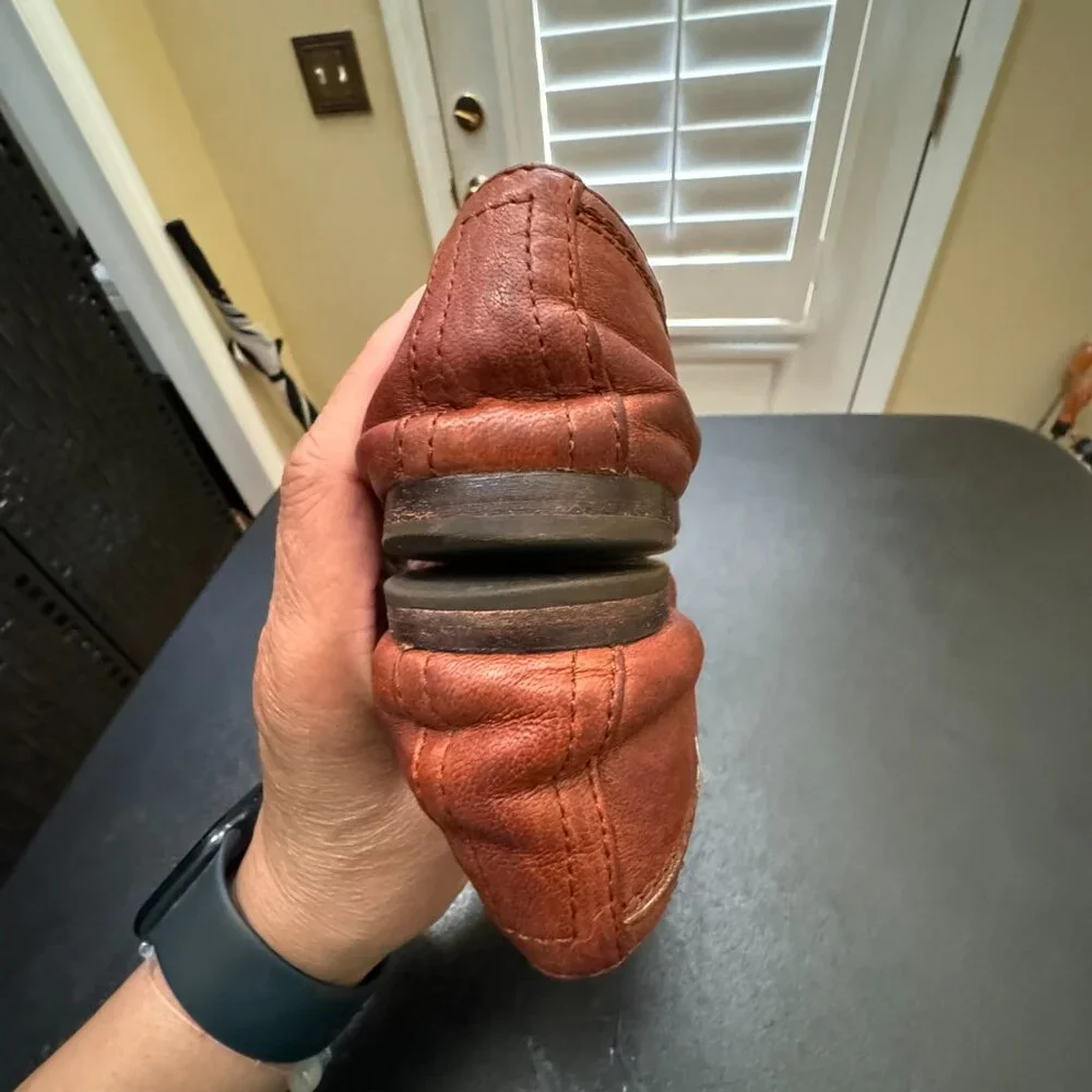 Frye Carson ballet flats tan size 7.5